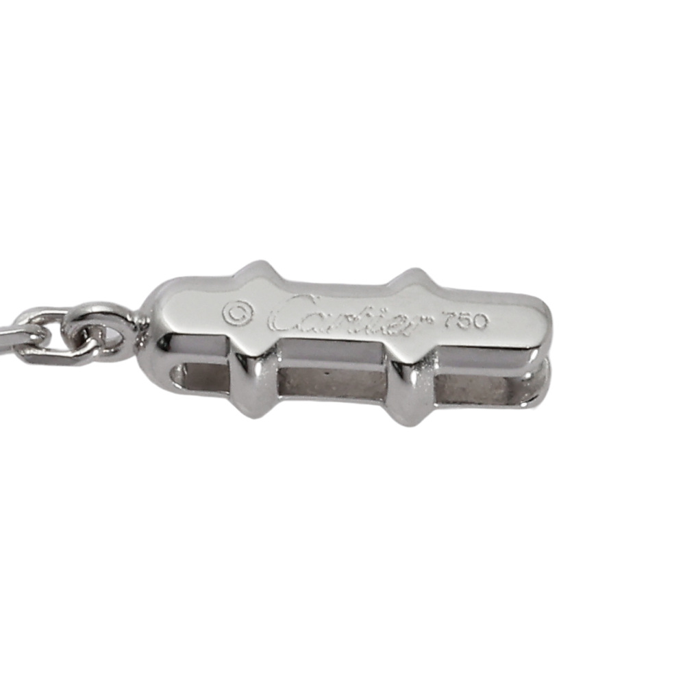 Cartier Link Slepe K18WG White Gold Necklace