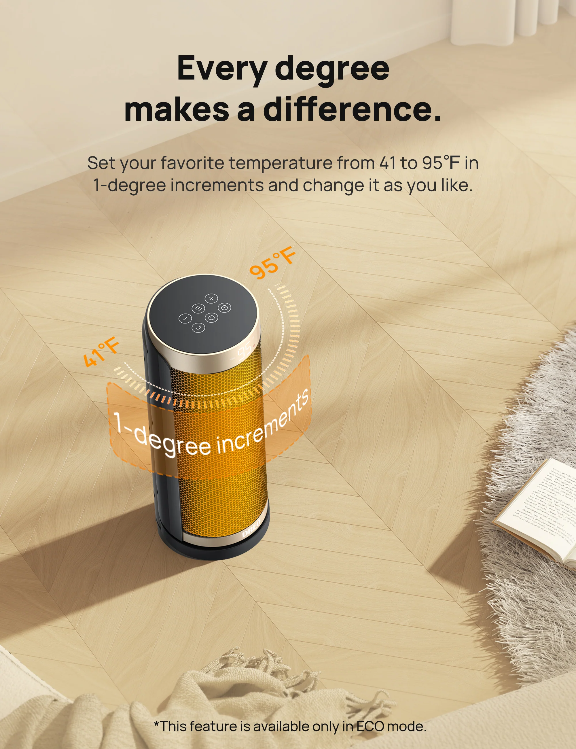 Space Heater Solaris Slim H3
