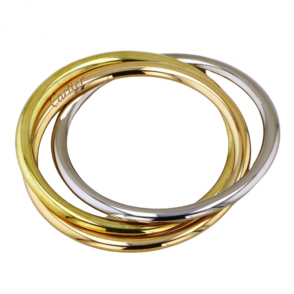 Cartier Trinity Necklace Tri-Gold
