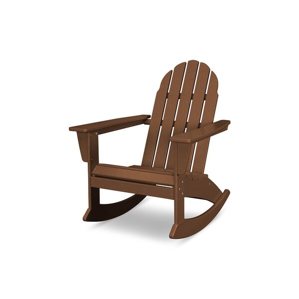 POLYWOOD Vineyard Outdoor Adirondack Rocking Chair
