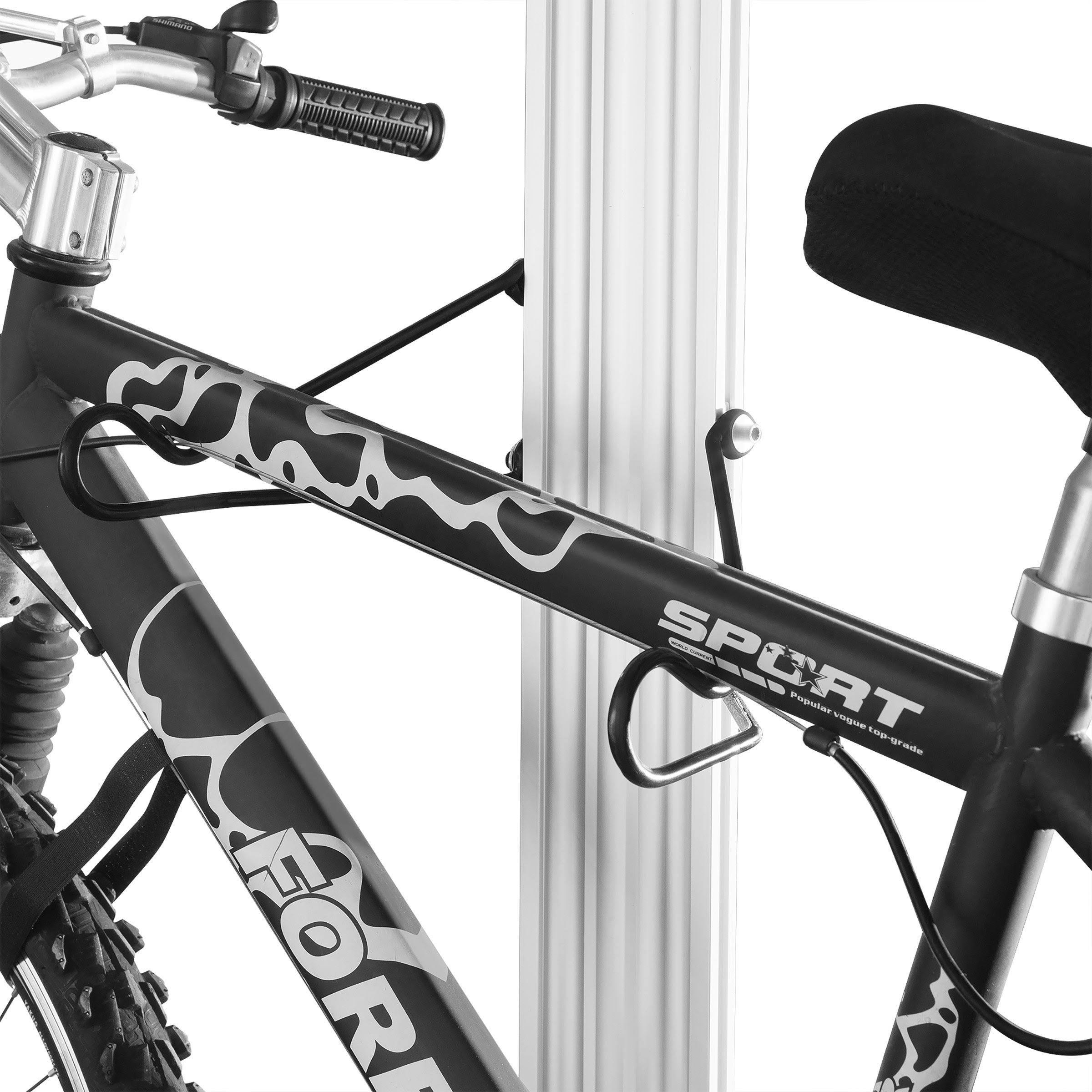 Rad Cycle Aluminum Bike Stand Bicycle Rack Holds Two Bicycles