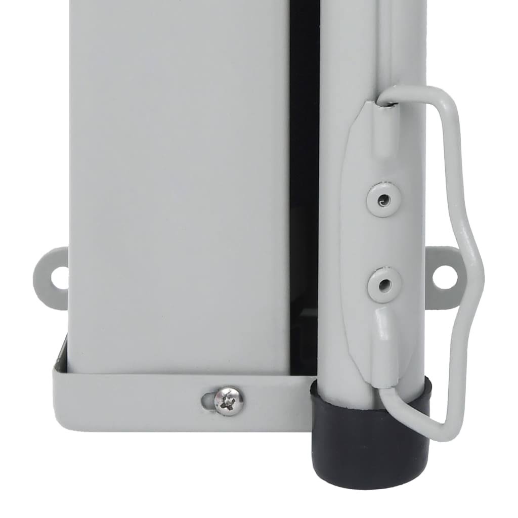 vidaXL Patio Retractable Side Awning 70.9x22x196.9x22 Cream