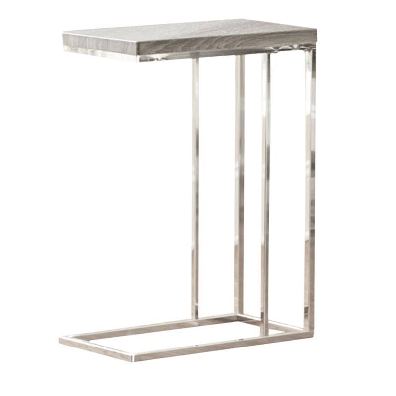 Bowery Hill End Table in Gray and Brown - BH-4752-470201