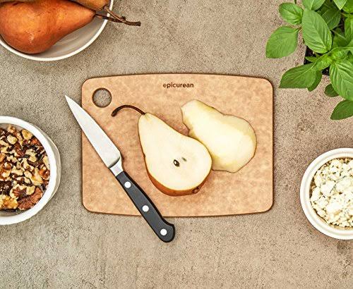 Epicurean Kitchen Series Cutting Board, 8-Inch by 6-Inch, Natural