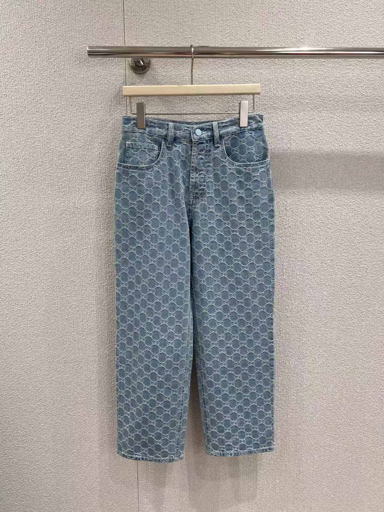 Gucci 25FW Jacquard Jeans - cnluxepick