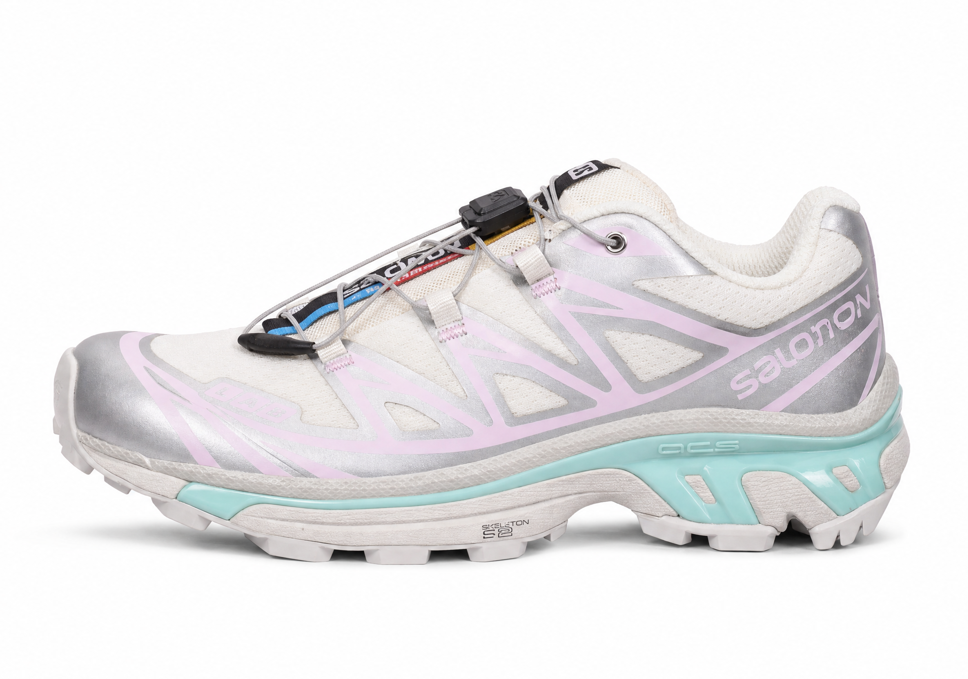 Salomon XT-6 Gore-Tex Beige Silver Pink 473240