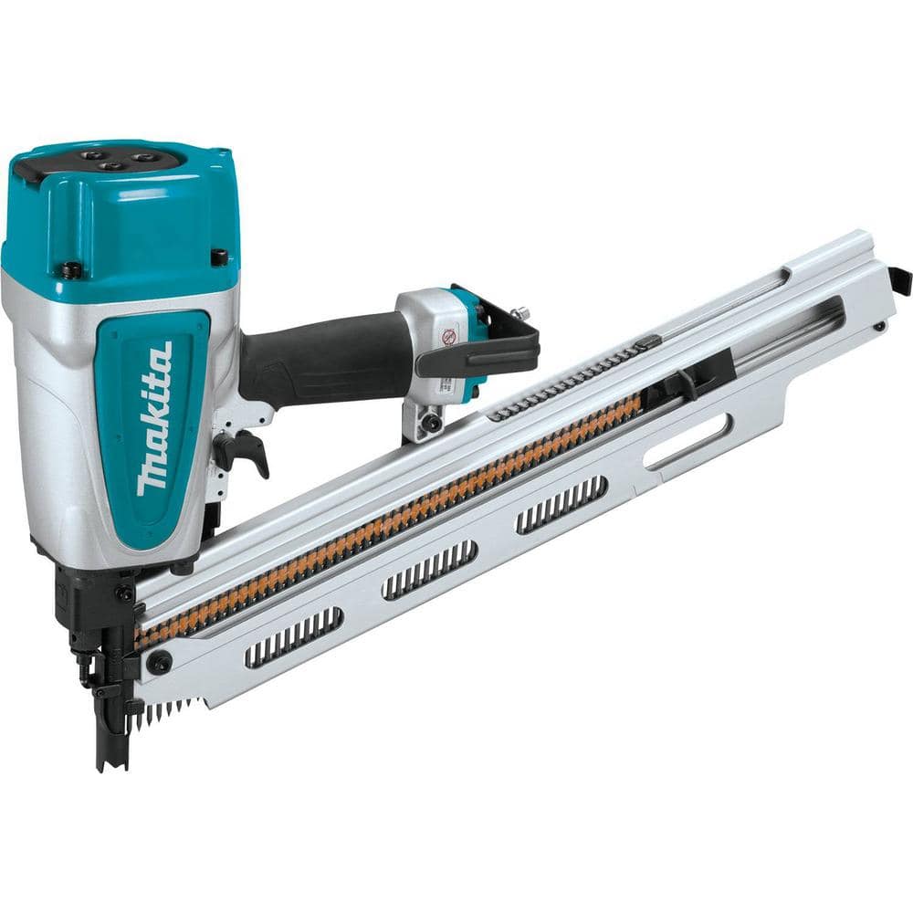 Makita 3-1/2 in. 21-Degree Pneumatic Full Round Head Framing Nailer AN924