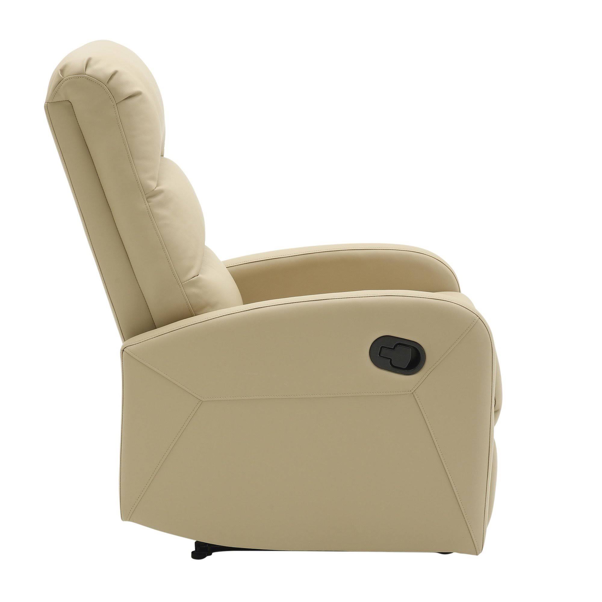 LumiSource Dormi Recliner Chair - Brown PU