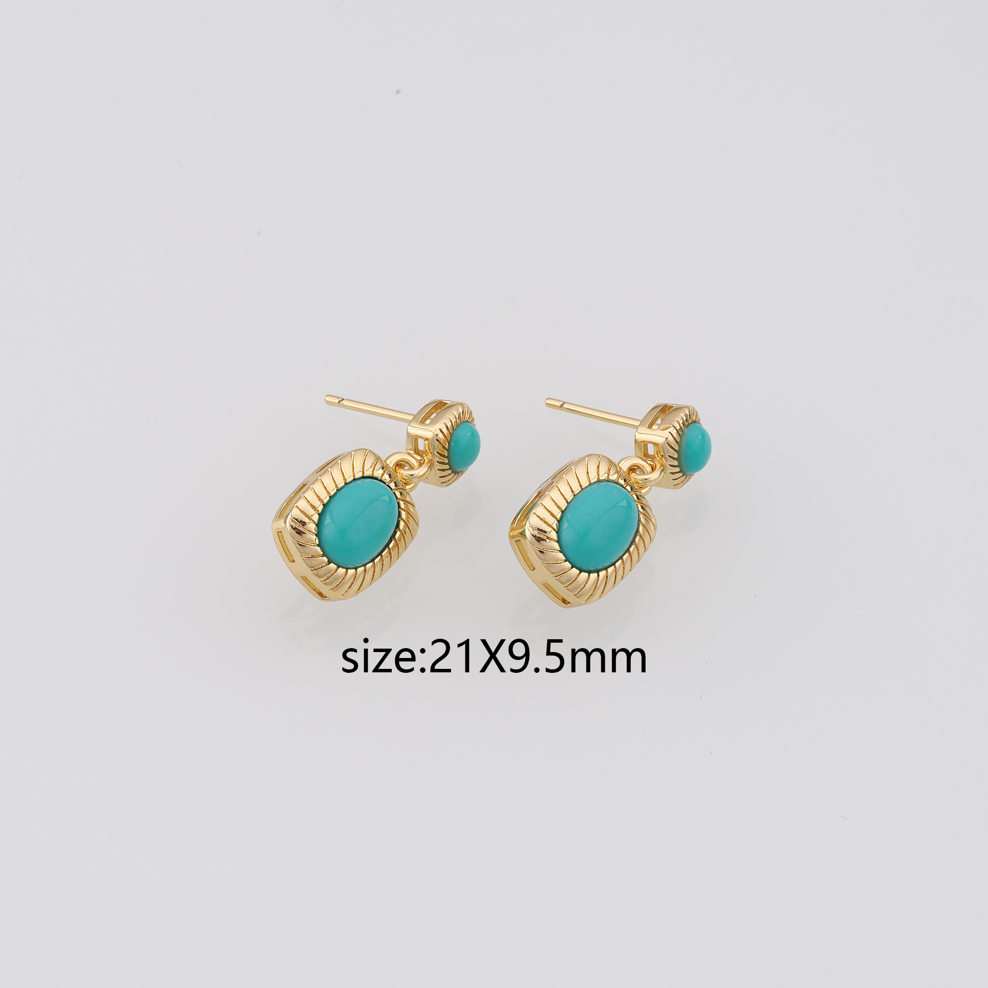 18K Gold Filled Rectangle Stud Earrings,CZ Micro Pave Rectangle Earrings,Dainty Earrings,Minimalist Earring,Gift for Wife
