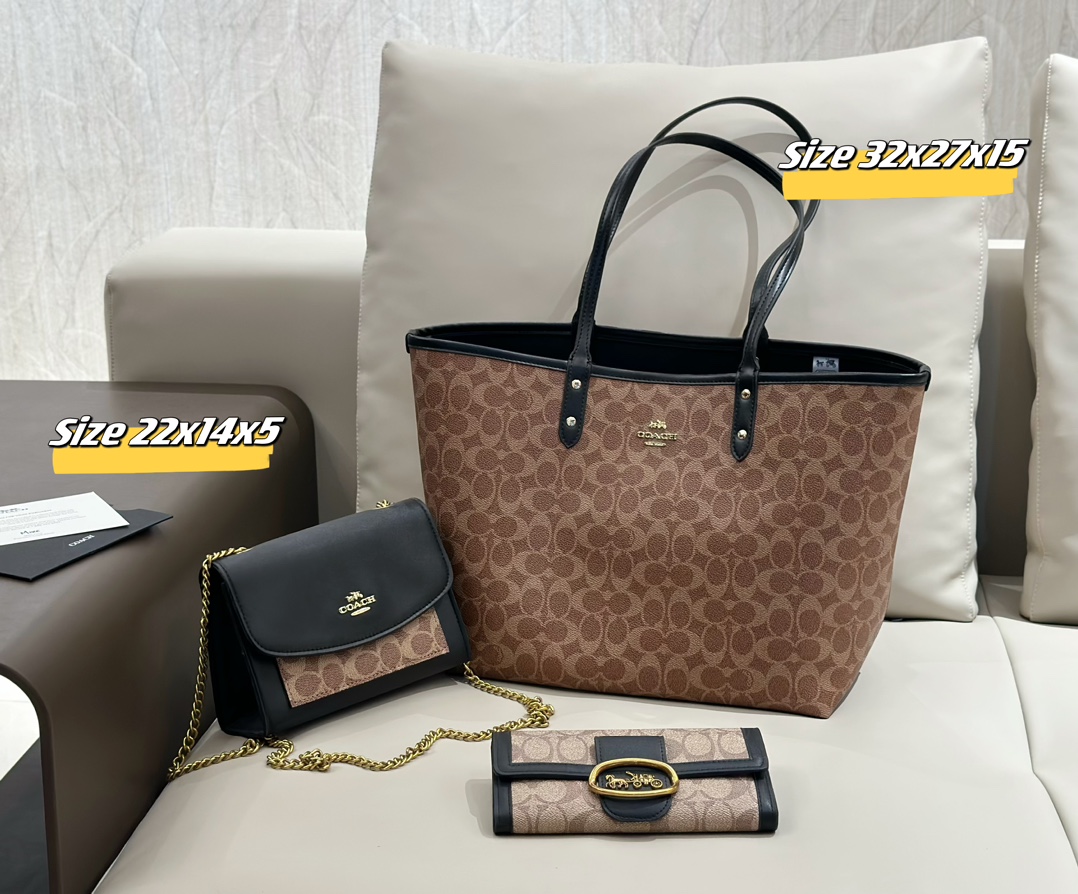 Coach three piece combination set - cnluxepick