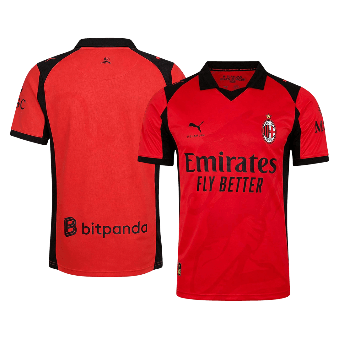 AC Milan x Slam Jam Jersey 2025/26 Red