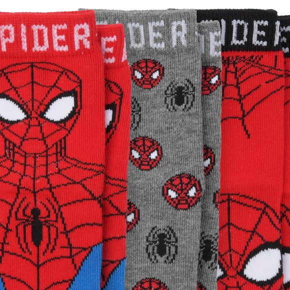 Topolino 3 Paar MARVEL Spiderman Socken