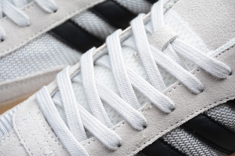 Adidas Samba Rm Shoes Crystal White/Core Black/Bluebird EE5508