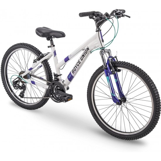 24″RTT Womens 21-Speed Mountain Bike, Aluminum Frame, Trigger Shift, White