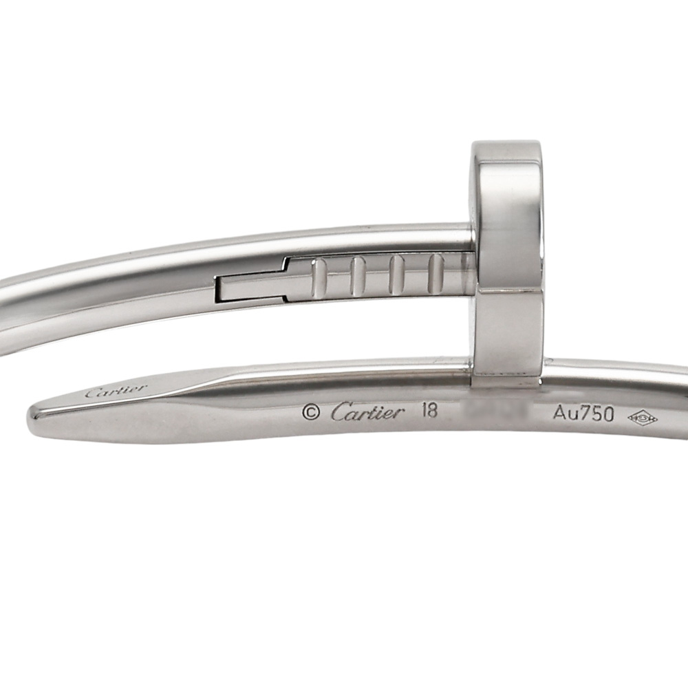 Cartier Juste un Clou Bracelet 18K White Gold B6048300
