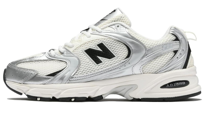 New Balance 530 Silver Cream MR530GMT Casual Running Shoes