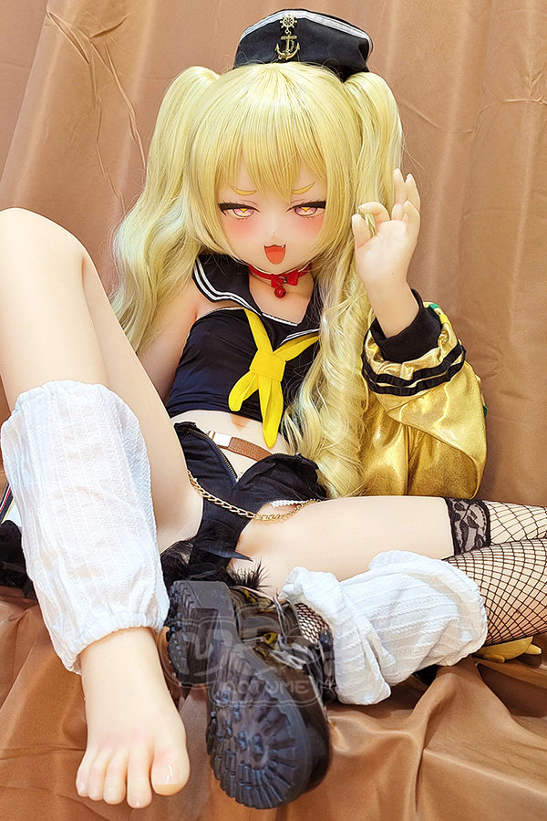 135cm Head#84 AA-cup Plump Body Silicone Sex Doll Cosplay