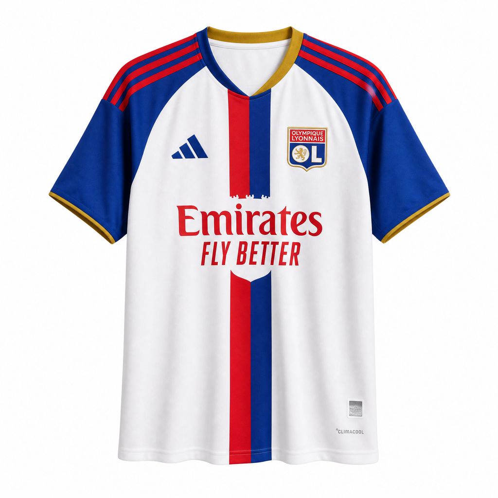 Olympique Lyonnais OL maillot foot domicile 2026 2027€14.99