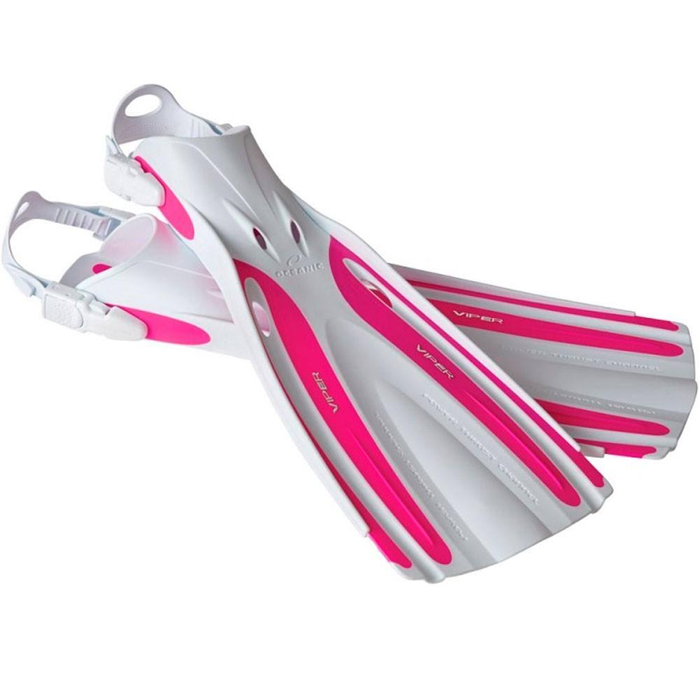 Oceanic Viper Scuba Diving Fins (Open Heel), Black