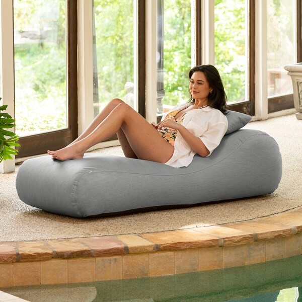 Jaxx Arlo Outdoor Bean Bag Lounge with Pillow
