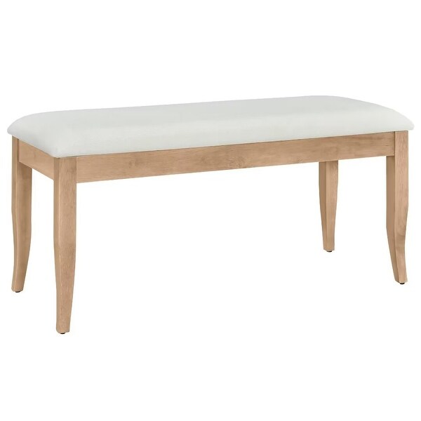 Trestle Dining Table Set with Upholstered Dining Chairs and Dining Bench