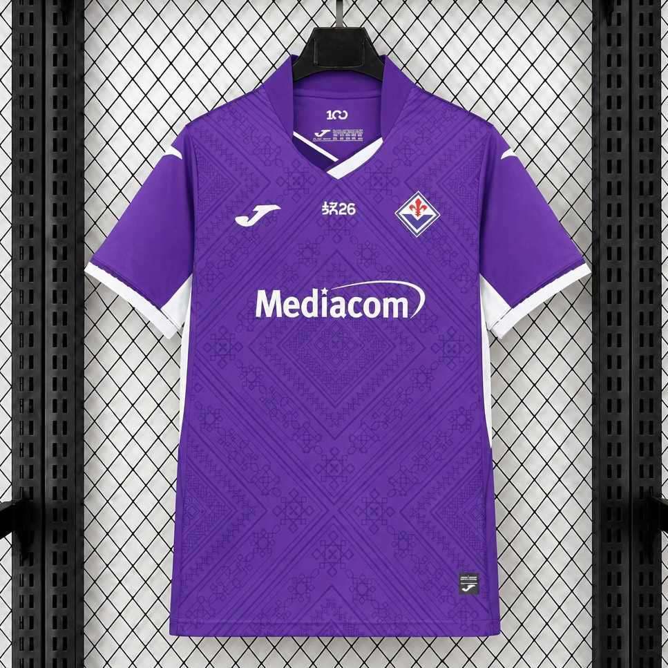 Fiorentina 26/27 Home Jersey S~XXL Fan Version