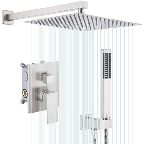KES Shower System 12 Inch Rain Shower Head