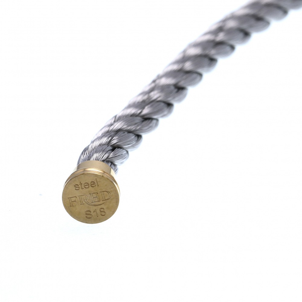 FRED Force 10 (lm) Cable Gray 618 K18YG Yellow Gold Accessory