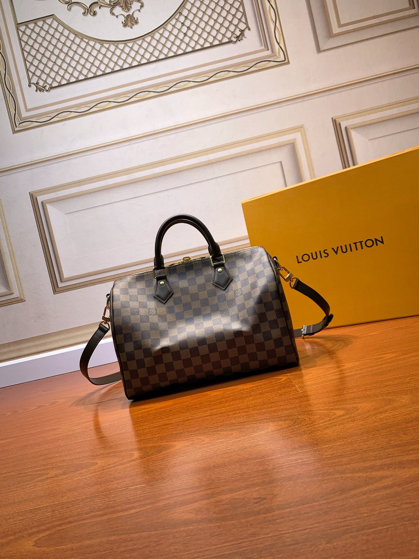 LV speedy30 shoulder handbag top version - cnluxepick