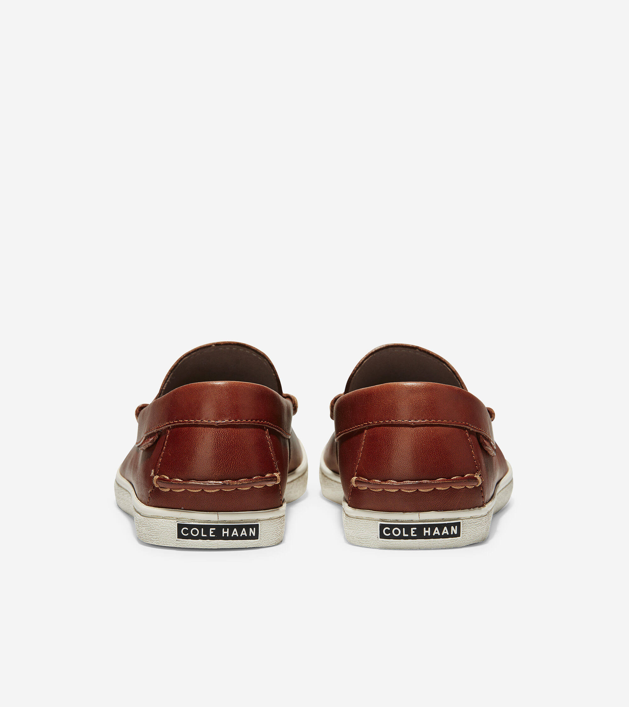 Cole Haan Men&s Pinch Hand-Stained Weekender - British Tan