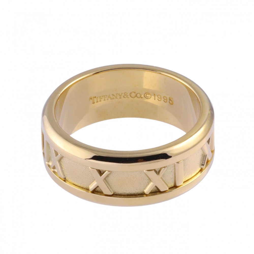 Tiffany & Co. Atlas Ring 18K Yellow Gold