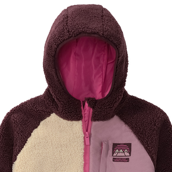 Topolino Mädchen Teddyjacke mit Kapuze