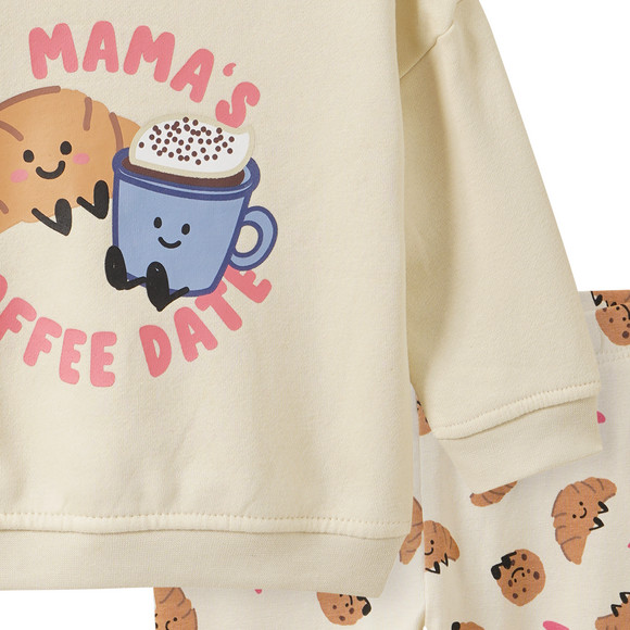 Topomini Baby Set mit Frühstücks-Print