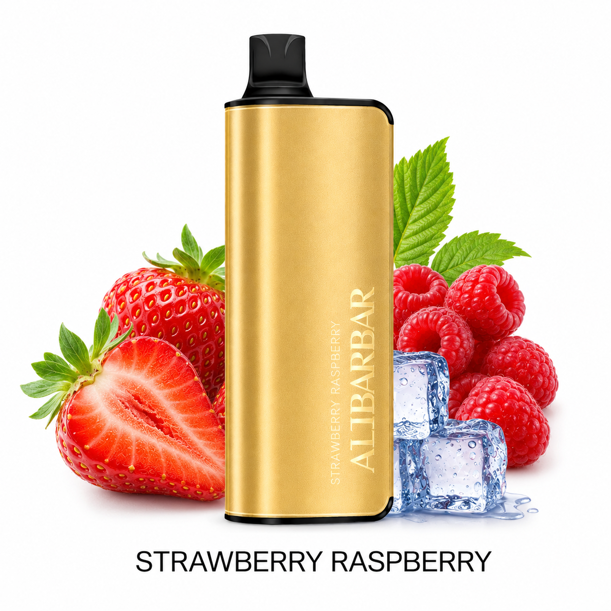 Flavour Roulette – Alibarbar 9000 Puffs Disposable Vape 🍓🥝 Sweet Strawberry & Refreshing Kiwi Flavor