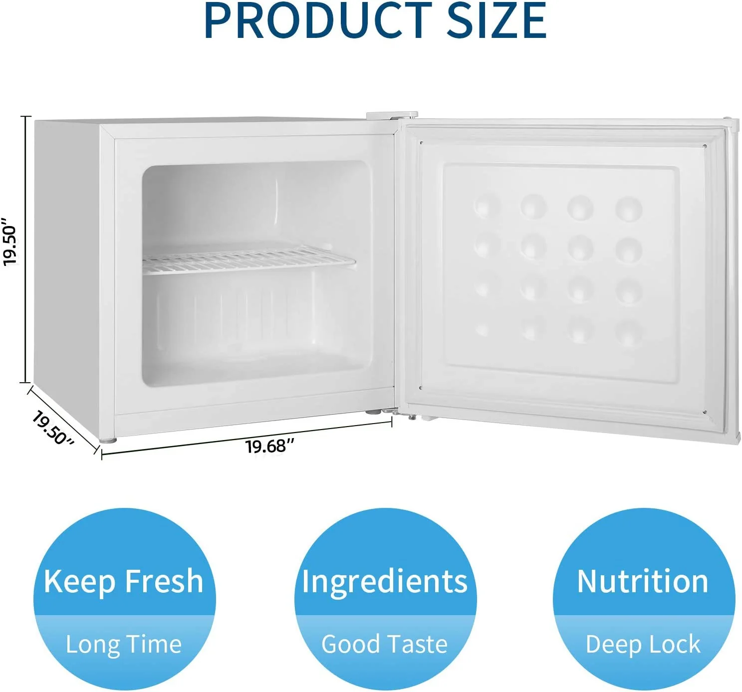 Compact Upright Freezer