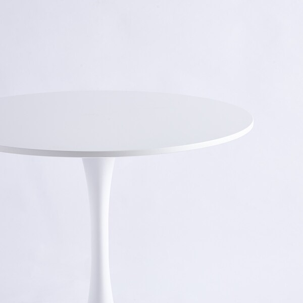 Midcentury Round Dining Table ,Kitchen Table,Easy to assemble and clean