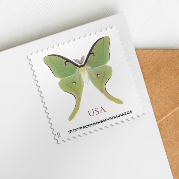 Luna Moth Stamps 2025