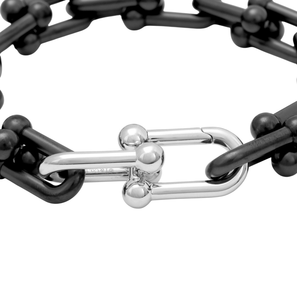 Tiffany & Co. Hardware Bracelet 18K White Gold 74754627