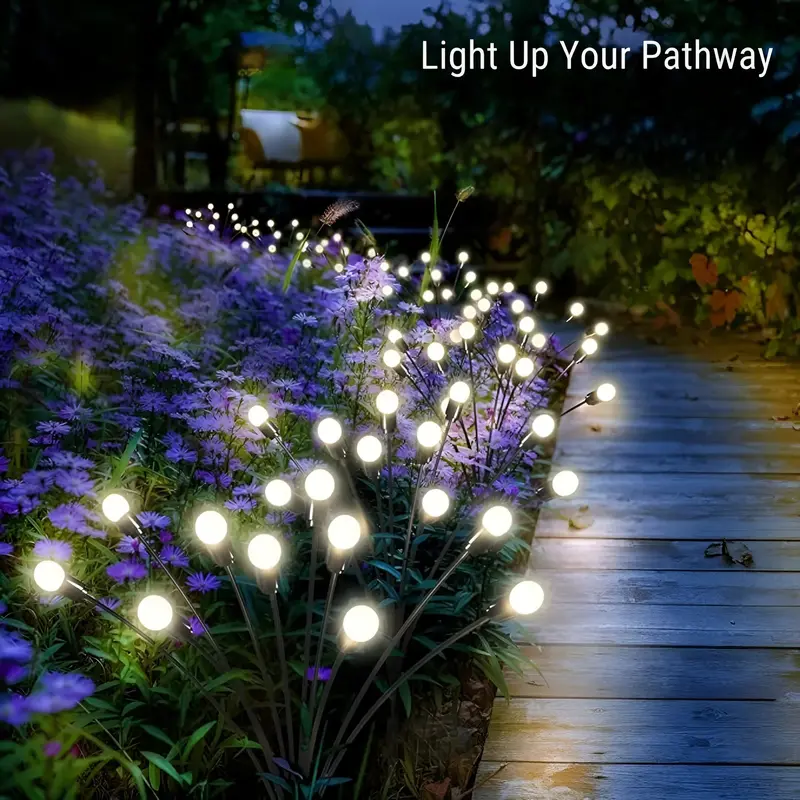 SolarGlow Solar-Powered Garden Light Set – 6-Piece Weatherproof Illumination Kit