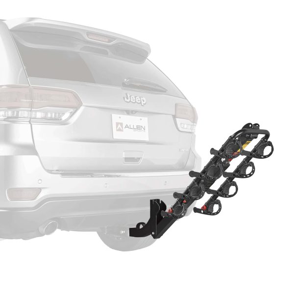 4-Bicycle Hitch Mounted Bike Rack Carrier, S-545
