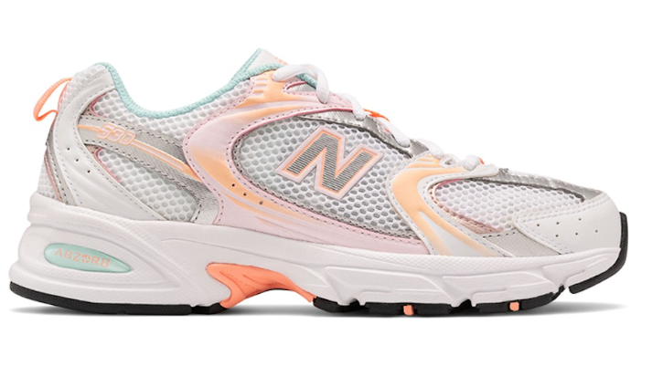 New Balance 530 Munsell White Ginger Pink MR530ESD Casual Running Shoes