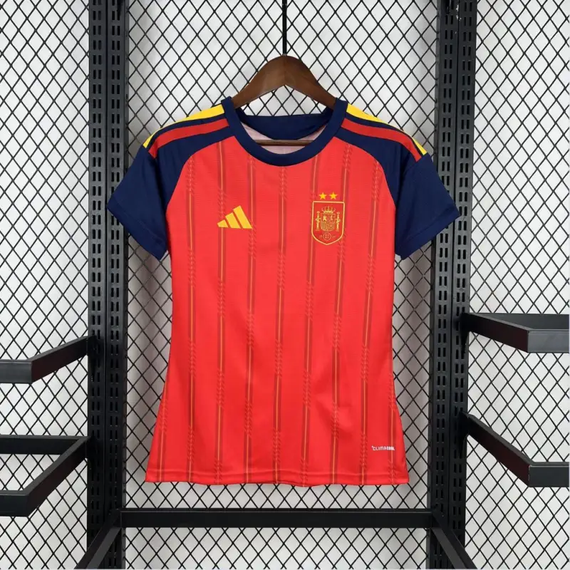 Two Stars Female 2026 World Cup Spain Home Jersey