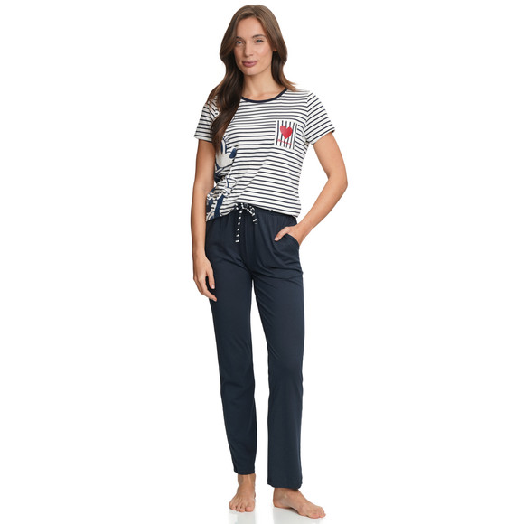 Gina Benotti Minnie Maus Schlafshirt mit Streifen