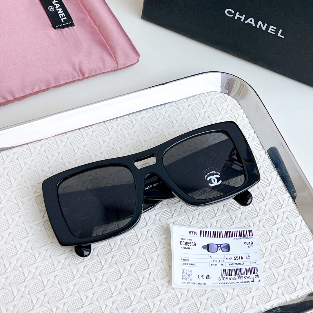 Chanel Square Sunglasses High Version - cnluxepick