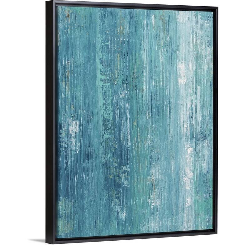 Reflections Black Float Frame Canvas Art - 18 x 24