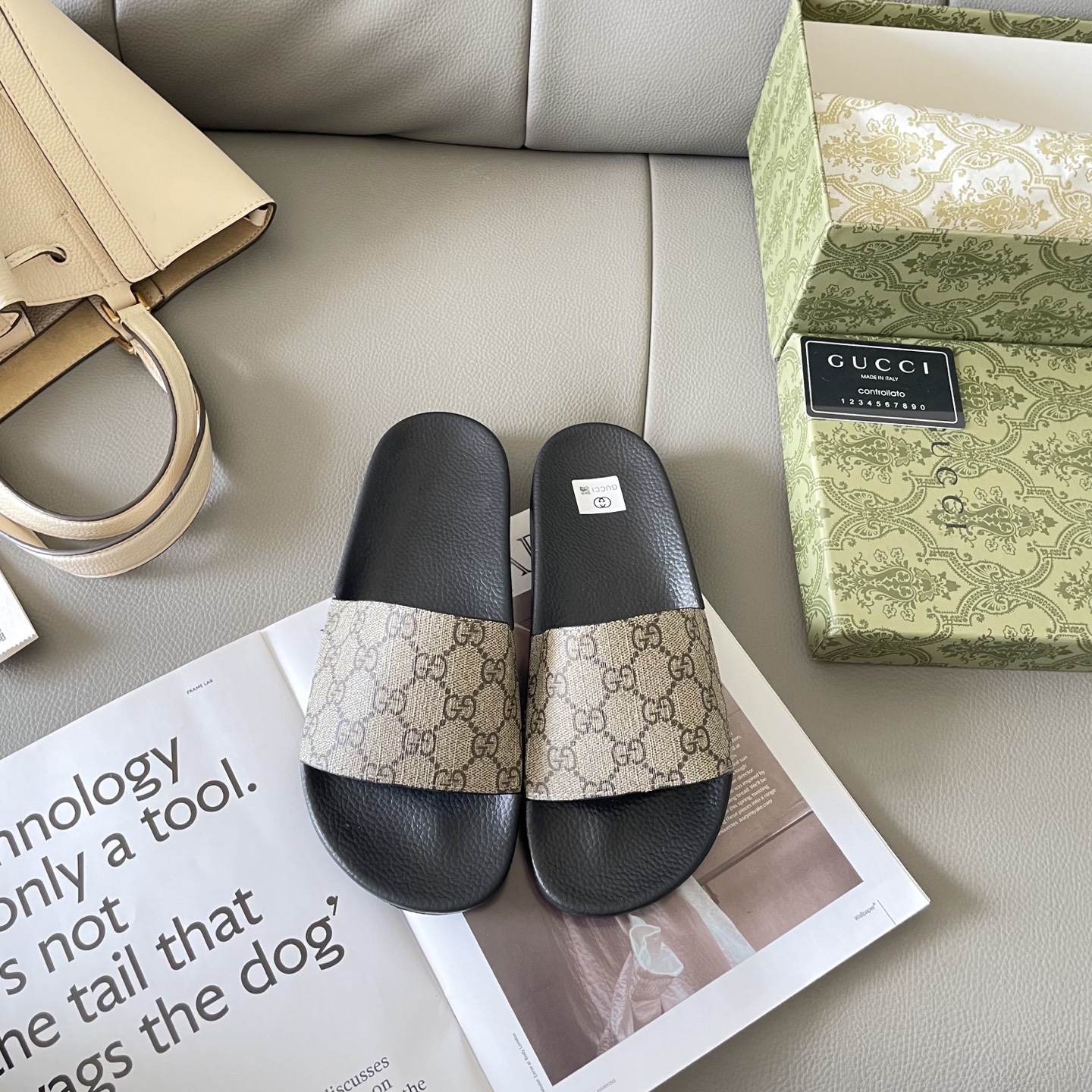 Gucci Early Summer Couple Slippers - cnluxepick