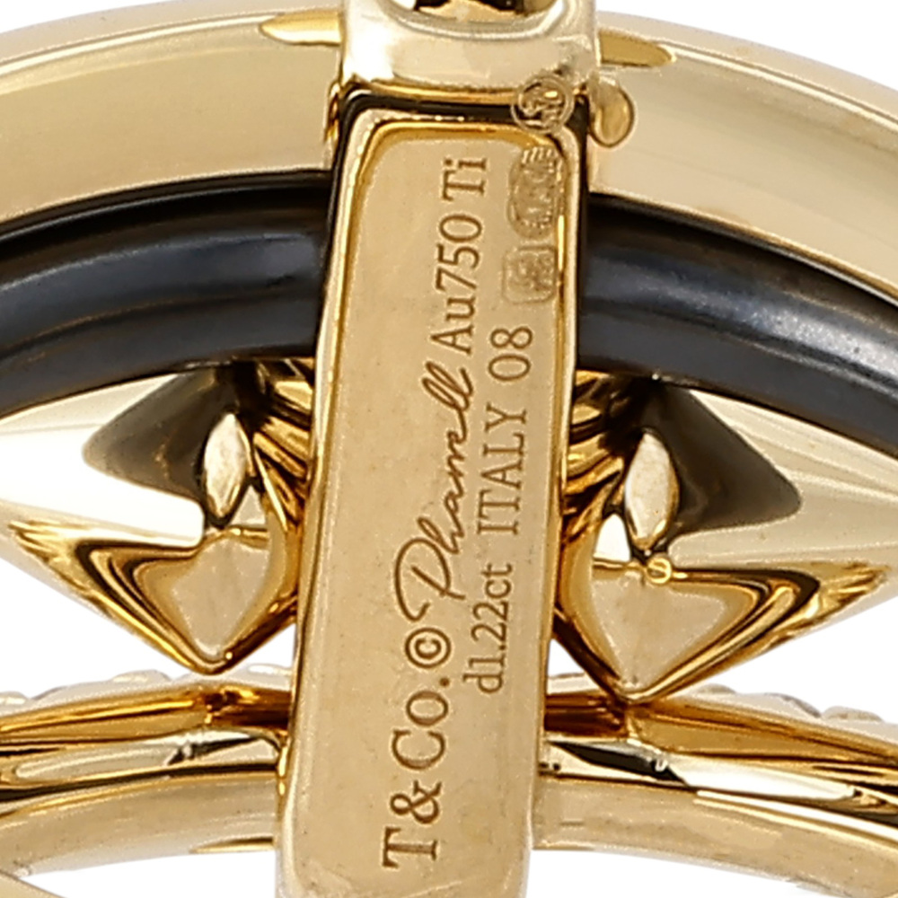 Tiffany & Co. Titan Pharrell Williams Ring 18K Yellow Gold Diamond 73468485