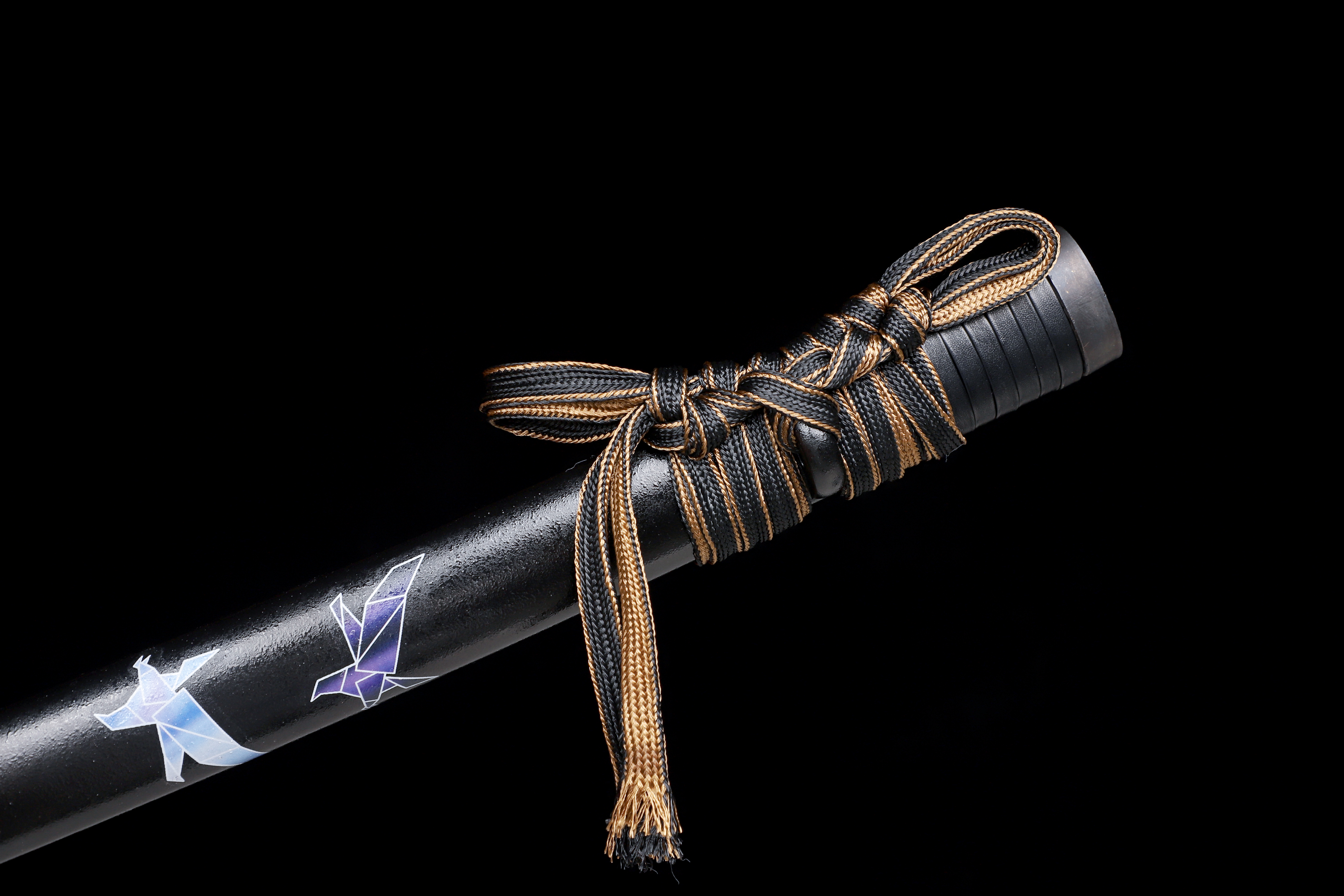 Ghost of Yotei Inspired Katana 9260 Spring Steel Falcon's Claw Full Tang