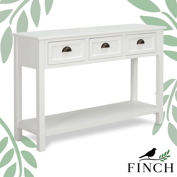Finch Lockwood Console Table,White