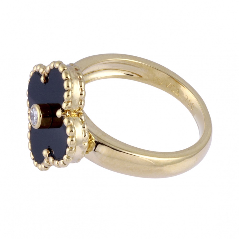 Van Cleef & Arpels K18YG Yellow Gold Ring